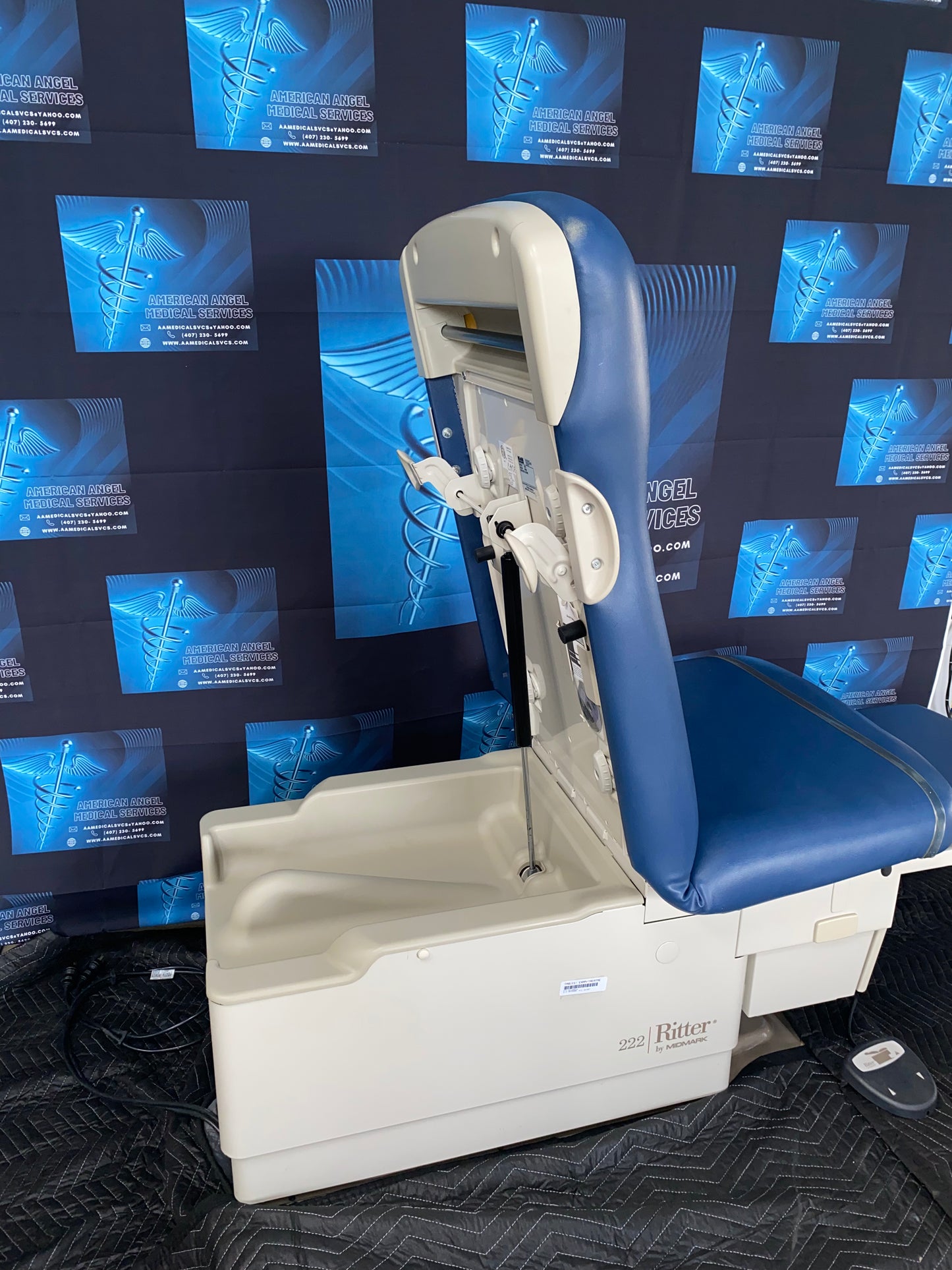 Ritter by Midmark 222 exam table – AMERICAN ANGEL MEDICAL SERVICES